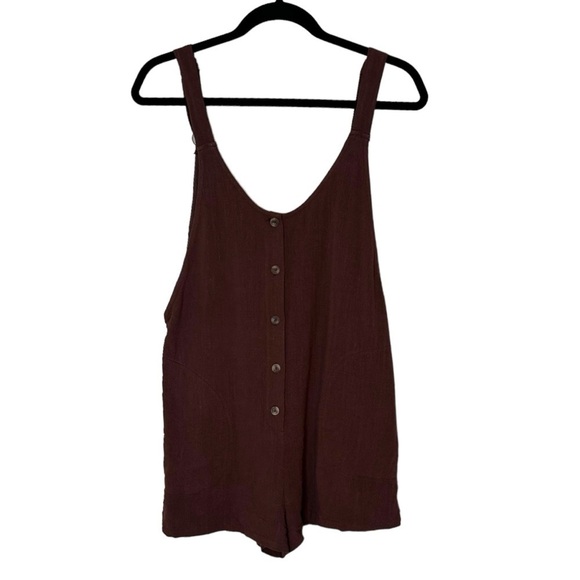 Gentle Fawn Miller Romper- Coffee - Picture 4 of 15